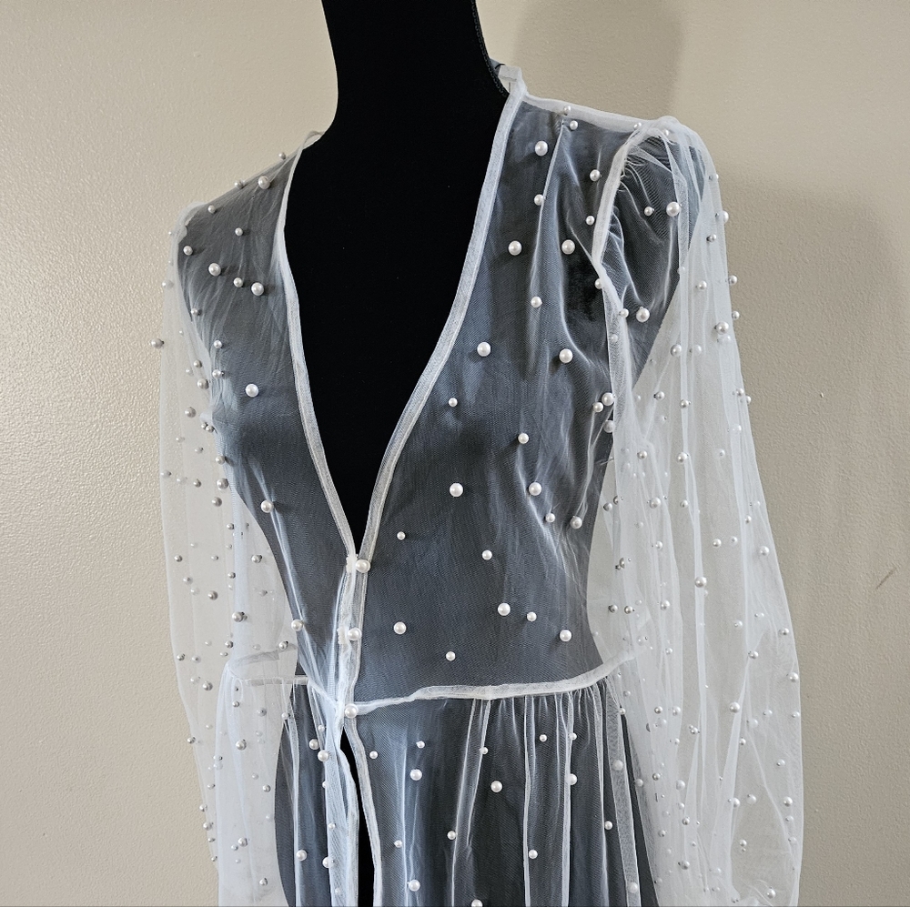 Pearl (long sleeve) duster